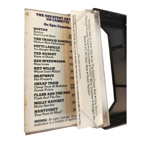 Molly Hatchet Lot Of 2 Cassette Tapes - Self-Titled & Flirtin With Disaster - Picture 10 of 13